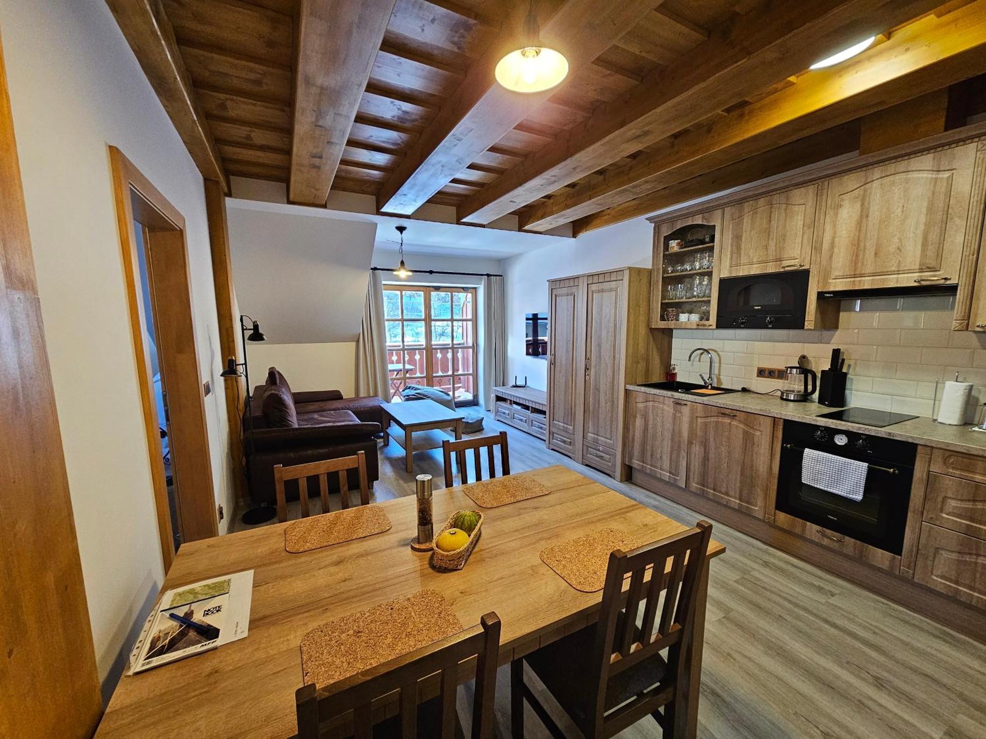Apartmany Jezerne Velké Karlovice Dış mekan fotoğraf