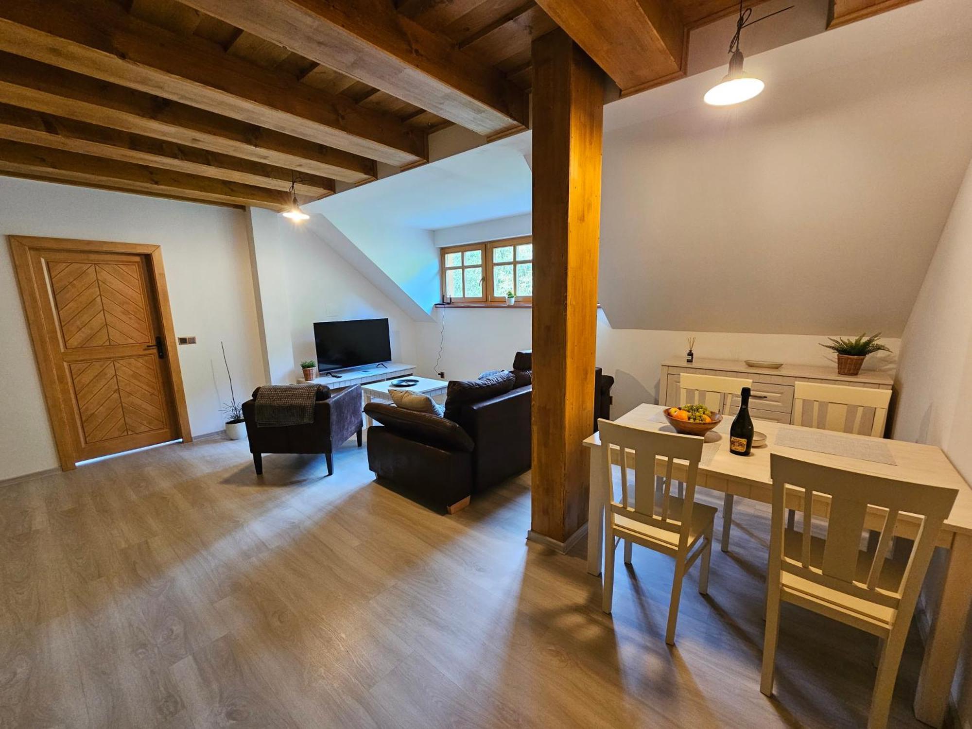 Apartmany Jezerne Velké Karlovice Oda fotoğraf
